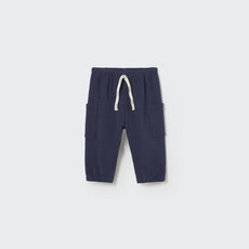 Cozmo Soft Brushed Knit Baby Pants Navy-Soft Brushed Knit