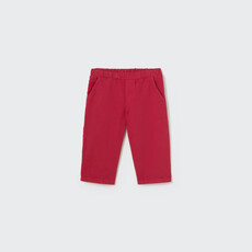 Cozmo Smooth Cotton Twill Pockets Baby Pants Red Velvet-Smooth Cotton Twill