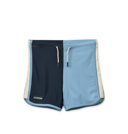 Liewood Finny Swim Pants Beach blue mix ss26