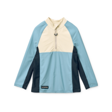 Liewood Oluf Swim Tee Beach blue mix ss26