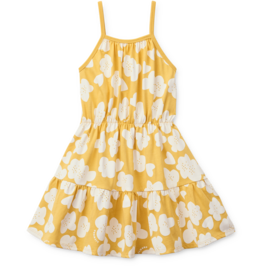 Liewood Mollie Dress Flower / Lemon yellow ss26