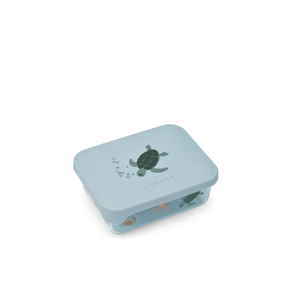 Liewood Ako Tritan Snackbox Arctic Sea/Ocean View