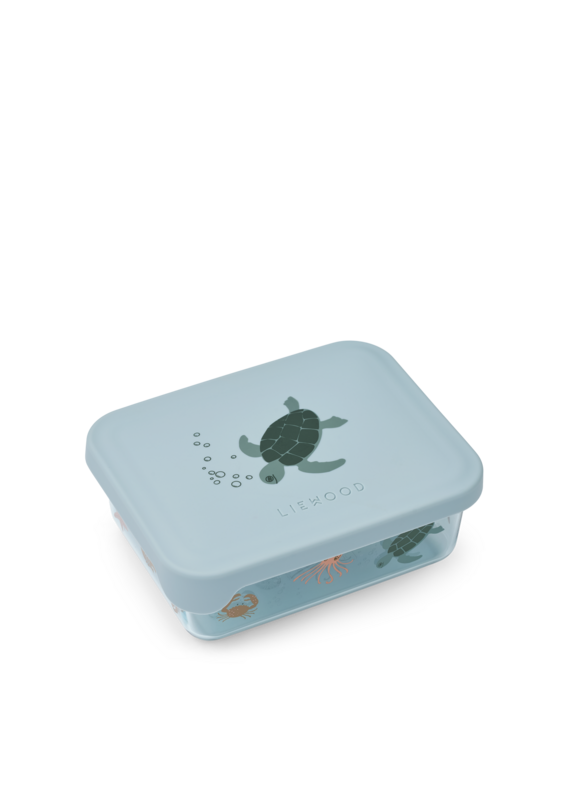 Liewood Ako Tritan Snackbox Arctic Sea/Ocean View