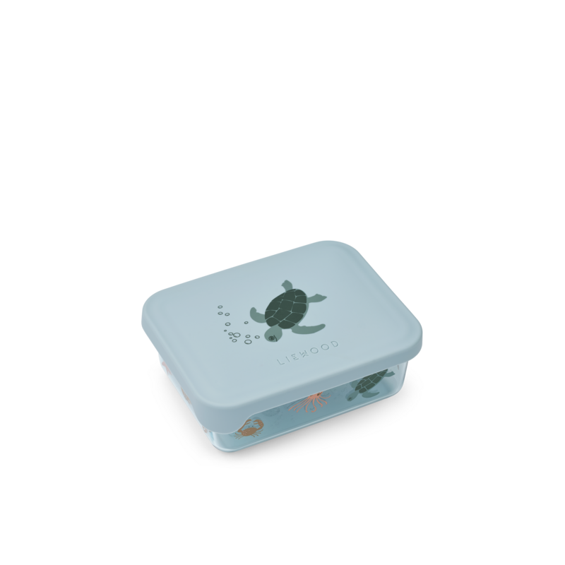 Liewood Ako Tritan Snackbox Arctic Sea/Ocean View