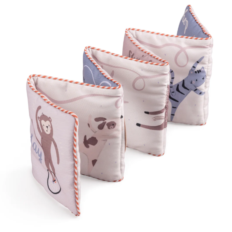 Sebra Fabric book Teeny Toes