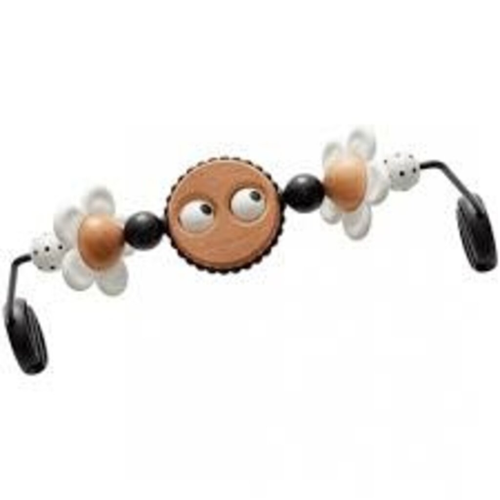 Babybjörn Speelgoed voor Wipstoeltje Ondeugende oogjes Zwart-Wit