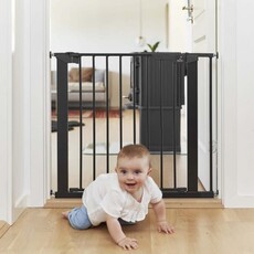 BabyDan Asta Deurhekje Zwart (2 Verlengstukken)