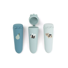 Done by Deer Silicone Ice Pops 3-pack Tiny Farm Blue