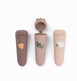 Done by Deer Copy of Silicone Ice Pops 3-pack Tiny Farm Blue