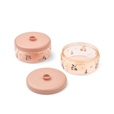 Liewood Dominique Food Tritan Boxes 500 ml 2-Pack - 1232 Peach / Sea shell