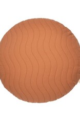 Nobodinoz Sitges Rond Kussen - Sienna Brown