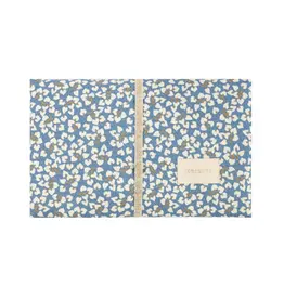 Nobodinoz Mozart Waterproof Changing Pad 68X53 Blue Yumiko