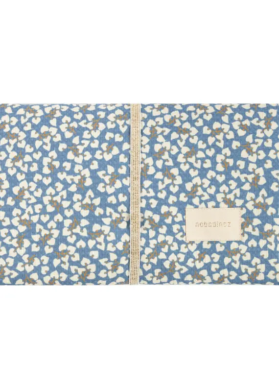 Nobodinoz Mozart Waterproof Changing Pad 68X53 Blue Yumiko