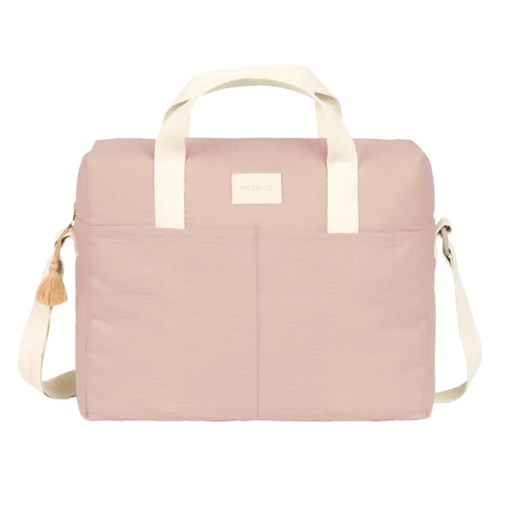 Nobodinoz Gala Waterpoof Changing Bag Mauve Pink