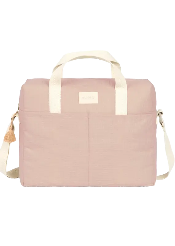 Nobodinoz Gala Waterpoof Changing Bag Mauve Pink