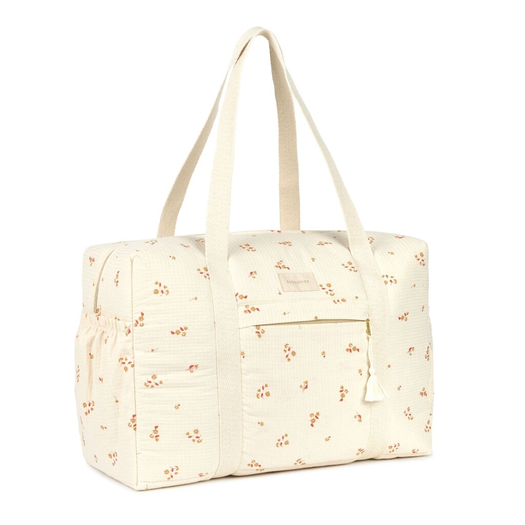 Nobodinoz Opera Waterproof Maternity Bag 46X29X20 Yellow Lily