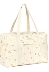 Nobodinoz Opera Waterproof Maternity Bag 46X29X20 Yellow Lily
