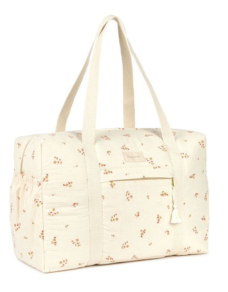 Nobodinoz Opera Waterproof Maternity Bag 46X29X20 Yellow Lily