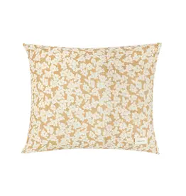 Nobodinoz Wabi Sabi Pillow Case 60 x 60 Golden Brown Sakura