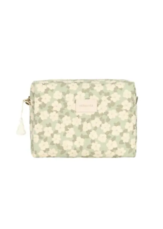 Nobodinoz Diva Waterproof Vanity Case 25X16X10 Green Tea