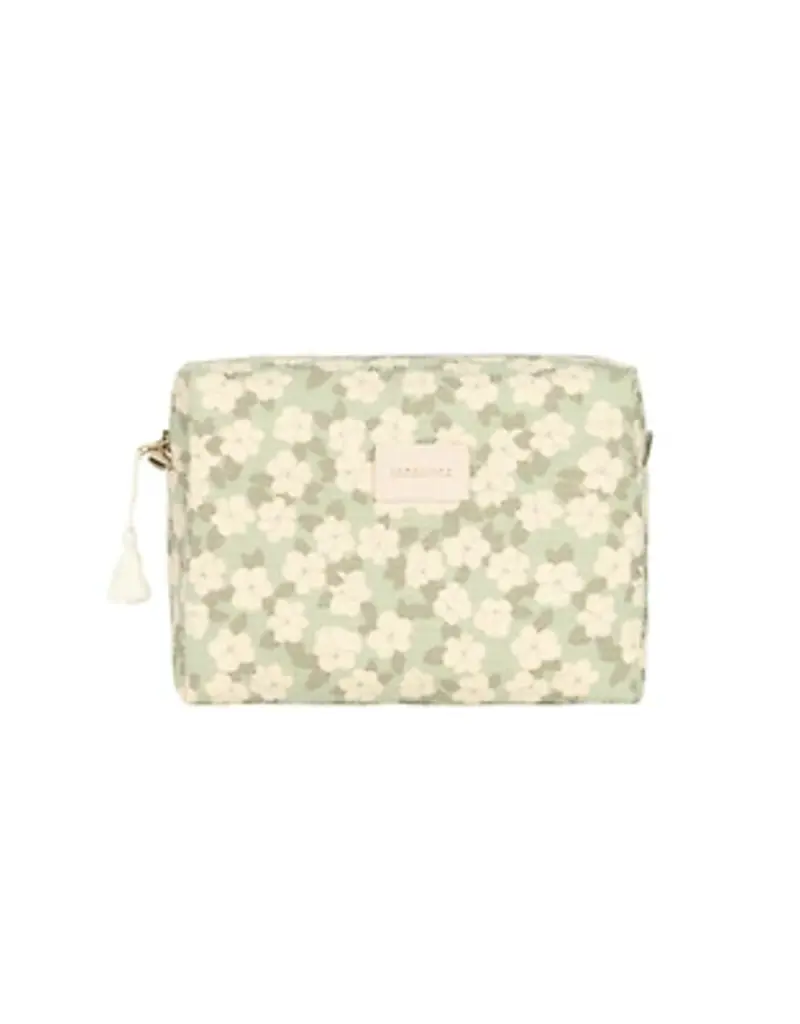 Nobodinoz Diva Waterproof Vanity Case 25X16X10 Green Tea