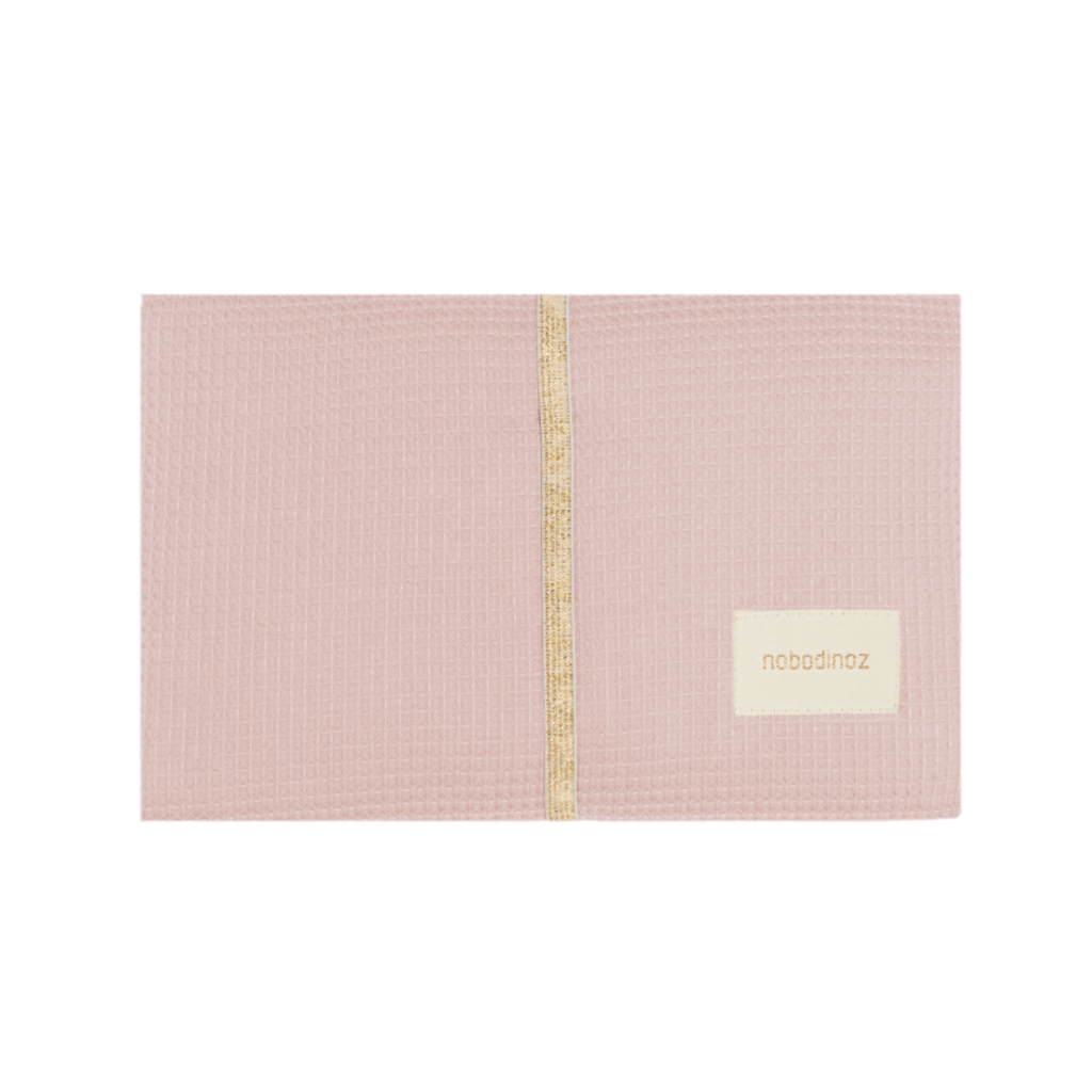 Nobodinoz Mozart Waterproof Changing Pad 68X54 Mauve Pink