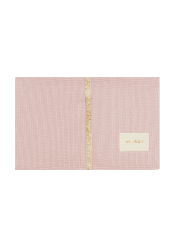 Nobodinoz Mozart Waterproof Changing Pad 68X54 Mauve Pink