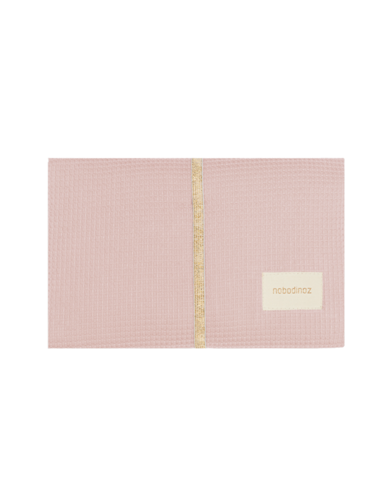 Nobodinoz Mozart Waterproof Changing Pad 68X54 Mauve Pink