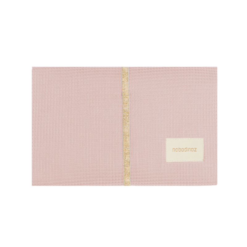 Nobodinoz Mozart Waterproof Changing Pad 68X54 Mauve Pink