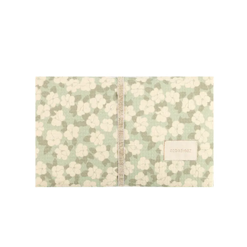 Nobodinoz Mozart Waterproof Changing Pad 68X51 Green Sakura