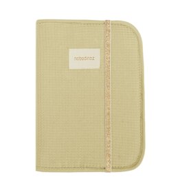 Nobodinoz Poema Health Booklet Honeycomb A5 18X24 Green Tea