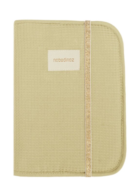 Nobodinoz Poema Health Booklet Honeycomb A5 18X24 Green Tea