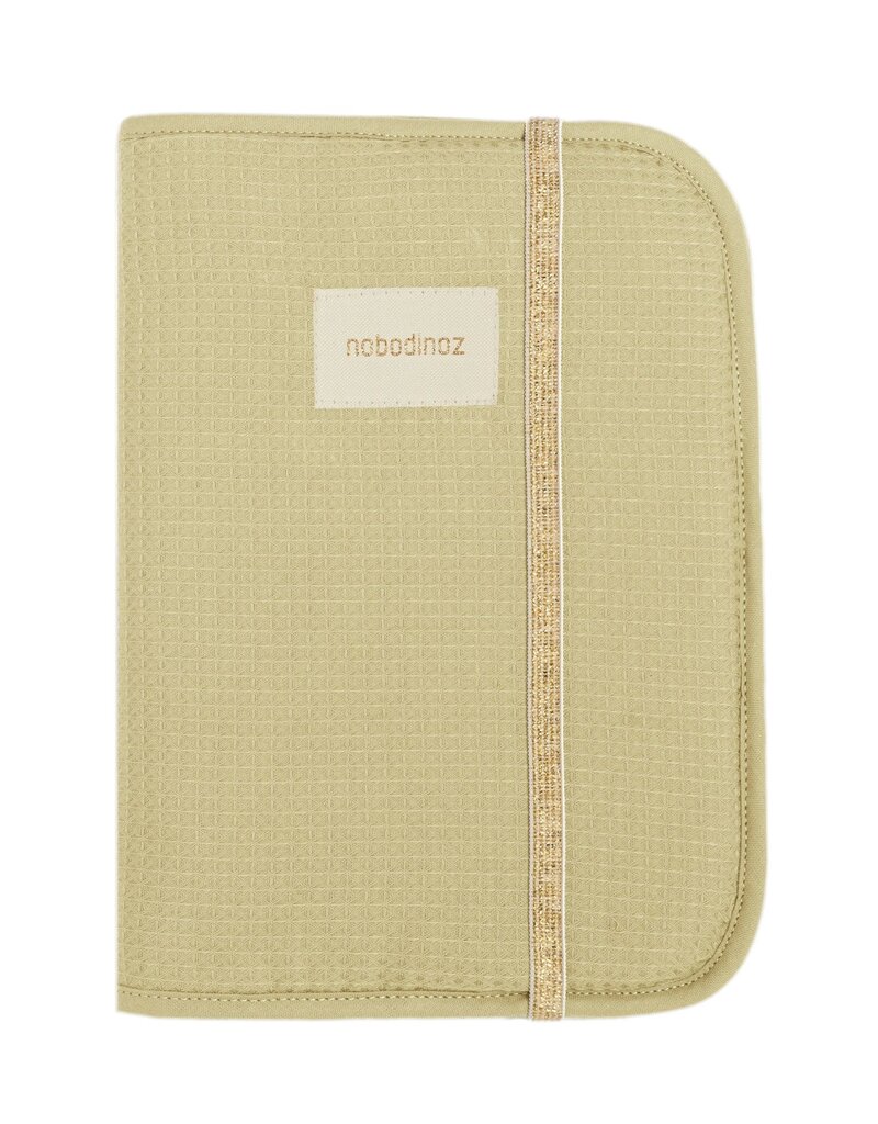 Nobodinoz Poema Health Booklet Honeycomb A5 18X24 Green Tea