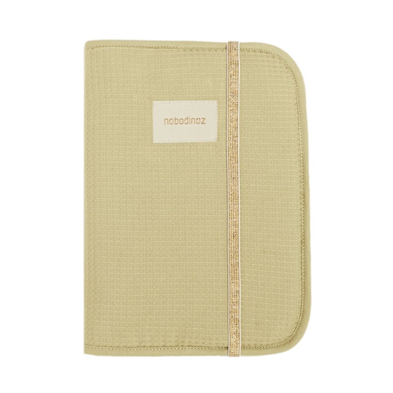Nobodinoz Poema Health Booklet Honeycomb A5 18X24 Green Tea