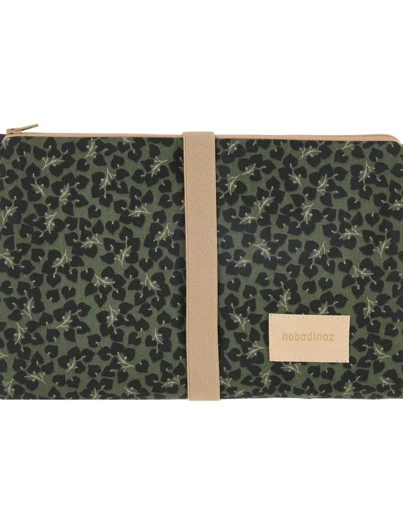 Nobodinoz Hyde Park Waterproof Changing Pad 50X70 Forest Yumiko