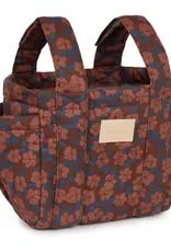 Nobodinoz Hyde Park Stroller Organizer 42X22X12 Maroon Poppies