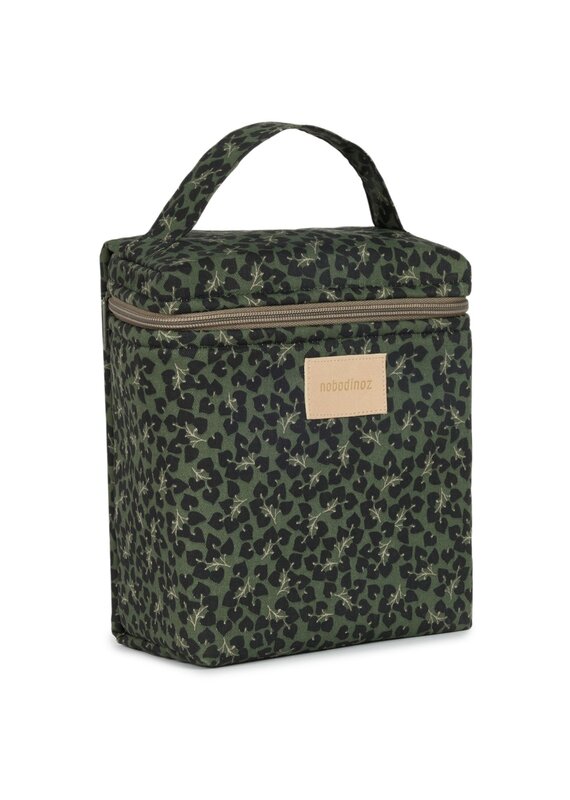 Nobodinoz Hyde Park Insulated Bb Bottle_Lunch Bag 18X23X10 Forest Yumiko