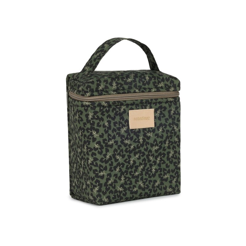 Nobodinoz Hyde Park Insulated Bb Bottle_Lunch Bag 18X23X10 Forest Yumiko