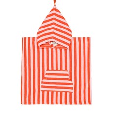 Poncho de bain Suzon Pink/ Tomato 4-6y