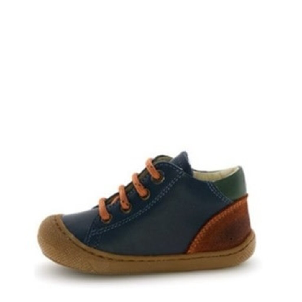 Falcotto Schoenen Romy Nappa/Suede/Nappa Spazz Navy-Copper-Green Bottle 18