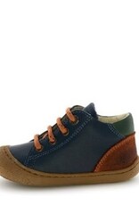 Falcotto Schoenen Romy Nappa/Suede/Nappa Spazz Navy-Copper-Green Bottle 18