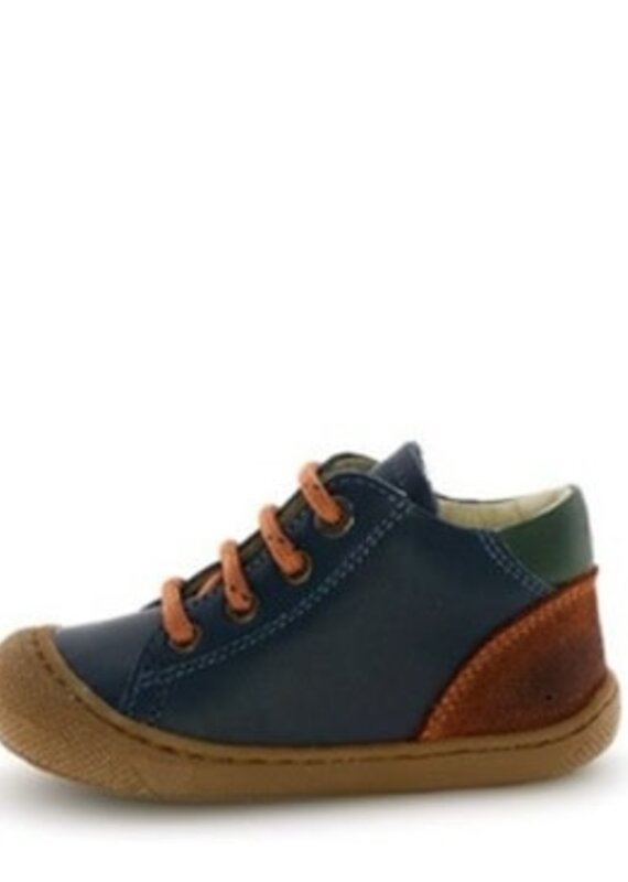 Falcotto Schoenen Romy Nappa/Suede/Nappa Spazz Navy-Copper-Green Bottle 18