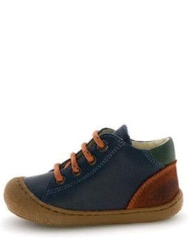 Falcotto Schoenen Romy Nappa/Suede/Nappa Spazz Navy-Copper-Green Bottle 18