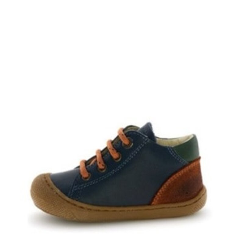 Falcotto Schoenen Romy Nappa/Suede/Nappa Spazz Navy-Copper-Green Bottle 18