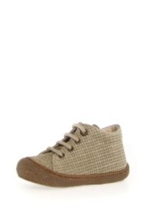 Naturino Schoenen Naturino Cocoon Suede Woven Stone Sole Honey 18