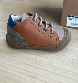 Falcotto Schoenen Romy Nappa/Suede Spazz. Taupe-Cognac-Militare 21