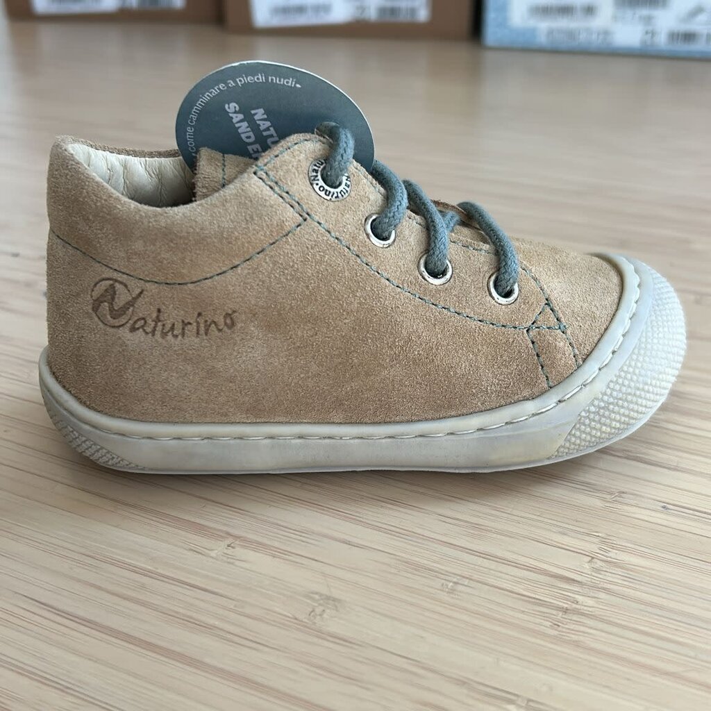 Naturino Schoenen Cocoon Suede Bone Sand-Sage 21