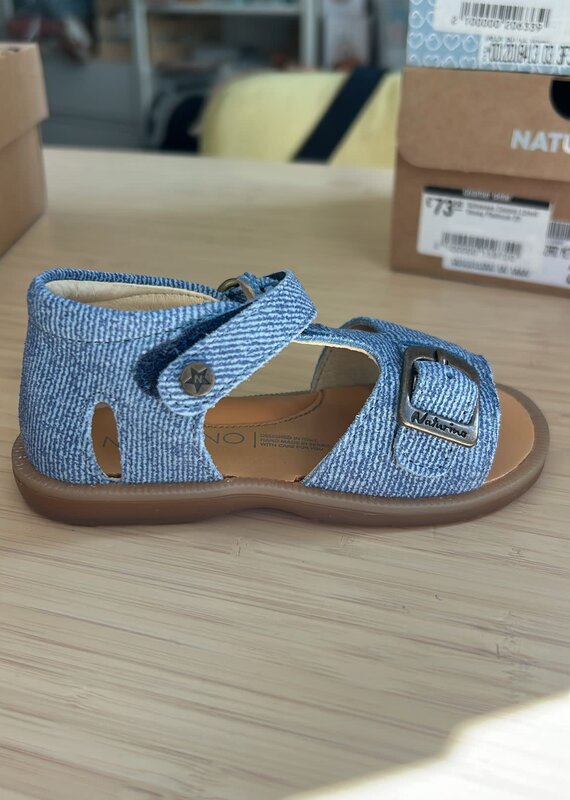 Naturino Sandalen Quarzo Suede Denim Azure 22