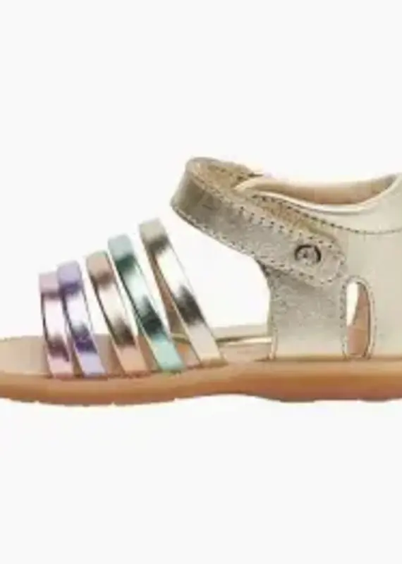 Naturino Sandalen Nixy Metalic Platinum Capri 22