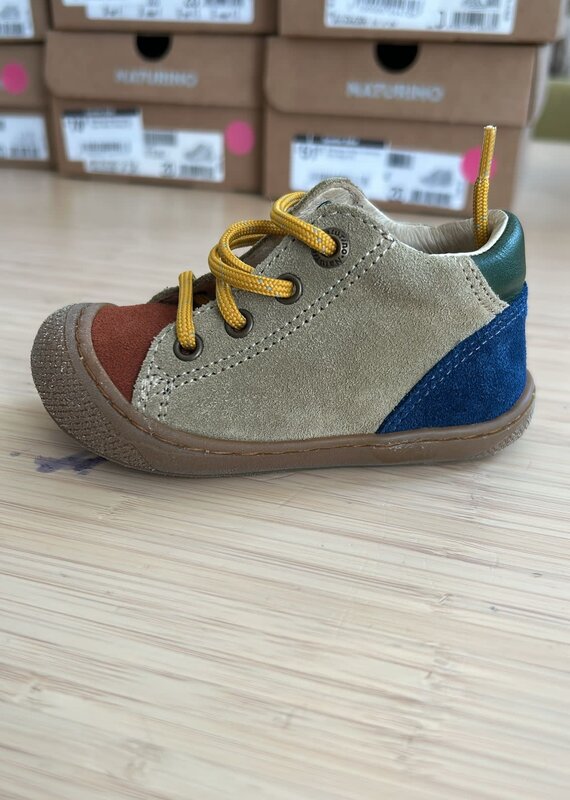 Naturino Schoenen Naturino Romy Suede/Nappa Spazz. Copper-Stone-Indigo 23